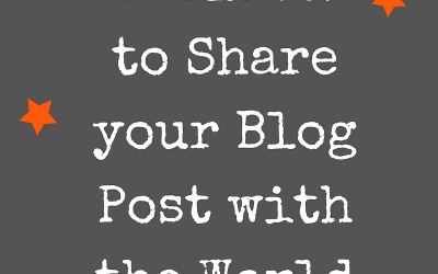 18 Places to Share Your Latest Blog with the World