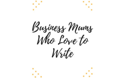 Business Mums Who Love to Write #9: Rachel Hawkes